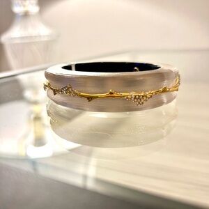 Elegant Gold and Silver Women's Bracelet